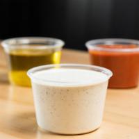 Peppercorn Ranch Dressing - Side · We offer two complimentary sides per ordered pizza. If you would like additional sides, you ...