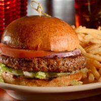Impossible Burger · Plant based burger, LTO, lemon aioli, brioche