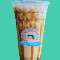 Brown Sugar Milk Tea · with tapioca pearls<br /><br />*WARNING <br />Not to be consumed by children under 3 years o...