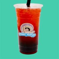 Red Guava Boba Iced Tea · with tapioca pearls<br /><br />*WARNING <br />Not to be consumed by children under 3 years o...