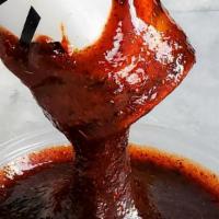 Chamoy Dip · RIm Dip, Fruit Dip. Our Signature Chamoy Sauce  (Sweet & Spicy Tamarind Sauce)