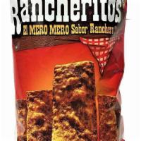 Rancheritos Walking Corn · Imported Mexican Chips- with corn, mayo, butter, cheese, and chile powder
