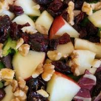 Vg Mixed Greens Salad · mixed greens with apples, cranberries & walnuts