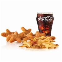 Chicken Stars (9) - Small Combo · Comes with a fry and small soft drink.