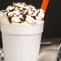Milkshakes · Made from our in-house, homemade ice cream. Chocolate, Vanilla or Strawberry. Topped with wh...