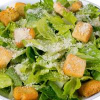 Caesar Salad · Romaine lettuce, Parmesan cheese and croutons.