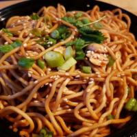 Szechuan Cold Noodles · Spicy level 1, vegetarian. A classic szechuan street food, wheat noodles flavored with chili...