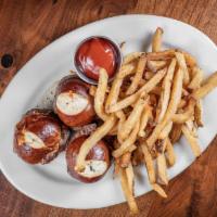 Labriola Filet Sliders On Mini Pretzel Bun · A trio of prime beef filets grilled to order, topped with maître d'butter, and served with h...