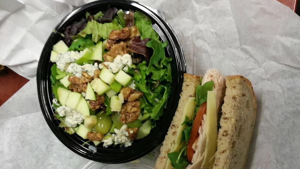 Half Sandwich & Half Salad · 