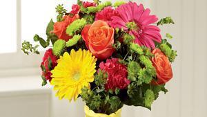 The Ftd® Bright Days Ahead™ Bouquet · D5-5202. Celebrating life with colorful blooms that inspire and delight, this flower bouquet...