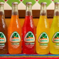 Jarritos · Tamarindo, lime, tangerine, sangria, sidral, pineapple, fruit punch, coke in bottle and mine...