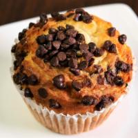 Chocolate Chip Muffin (780) · Jumbo muffins with a moist, tender crumb and chocolate chips. Baked fresh in-store every day.