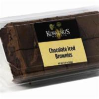 Chocolate Iced Brownies (8) (2 84125 00000 ) · Not too cakey, not too fudgy and iced with rich, smooth chocolate ganache our brownies are j...