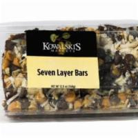 Seven Layer Bars (8) (2 84403 00000 ) · This classic bar hits the spot with chocolate, butterscotch, nuts and coconut on a graham cr...
