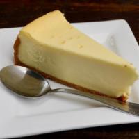 New York Cheesecake · A single slice of our rich new york-style cheesecake.