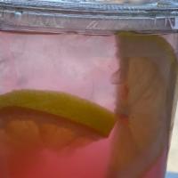 Strawberry Lemonade  · Fresh squeezed testy lemonade 24oz