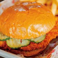 Nashville Hot Chicken Sandwich · Our take on Nashville's specialty. Relies on spicy paprika and hot sauce for its fiery kick!...
