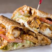 Mocha Sub · Mocha favorites. Grilled chicken, fries, Swiss choose, lettuce, tomatoes, pickles, mayo and ...