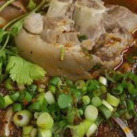 Bun Bo Hue · Spicy. Noodles, pork knuckle, lemon grass.

Consuming raw or undercooked meats, poultry, sea...