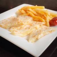 Kids Jr Quesadilla · With your choice of meat.