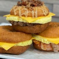 Sausage, Egg & Cheese Breakfast Sandwich · Enjoy a new take on a classic breakfast sandwich! A perfect and delicious way to start the d...