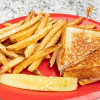 Grilled Cheese · Choice of American, Cheddar, Swiss, Provolone or Pepper Jack served on grilled Texas Toast.