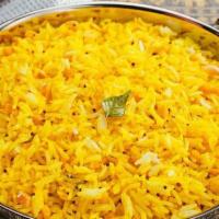Yellow Rice (Large) · basmati turmeric seasoned rice.
