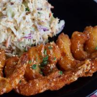 Bam Bam Shrimp (7) · Jumbo Thai shrimp, breaded, fried to perfection, mixed with bam bam sauce, served with asian...