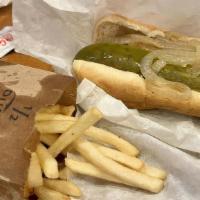 Maxwell Polish With Fries · 