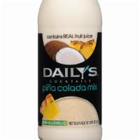 Dailys Pina Colada Mix · Personalize your daiquiris, martinis and more with the tropical flavors of Daily's Cocktails...