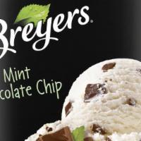 Breyers Mint Chocolate Chip · Cool, white mint ice cream with the real taste of mint and rich chocolatey chips – that’s wh...