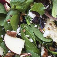 Apple Cranberry & Pecan Salad · This fresh, new salad is refreshing for those diners who want to get away from the tradition...