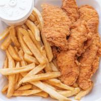 Tenders Lunch · 3 pc chicken tenders with fries