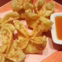 Crab Rangoon (4 Pieces) · Deep-fried wonton with cream cheese.