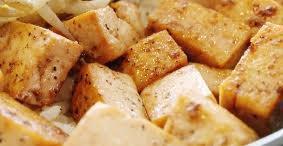 Side Tofu · Seasoned, grilled and cubed tofu.. ALLERGENS: soy, wheat/gluten