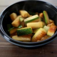 Side Zucchini · ALLERGEN: soy, wheat/gluten