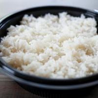 Side Steamed Rice · 8 oz. of steamed white rice