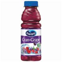 Ocean Spray Cran Grape Juice Bottle · 18.5oz. bottle