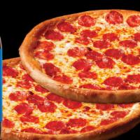 Meal Deal #3 · 2 Large 1 topping pizzas, and a 2 liter soda
