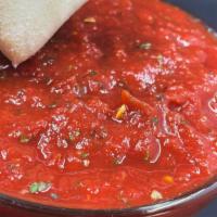 Dollys Homemade Pizza Sauce · The same secret sauce we use on our on Pizzas. Delicious in every way. Perfect for our Bread...