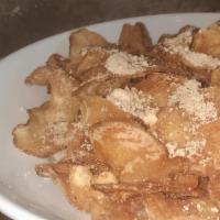 Housemade Garlic Parm Chips · 