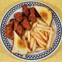 Wing Ding Dinner · 8 Pc Wing Dings served with French Fries or Hash Browns and Salad or Coleslaw