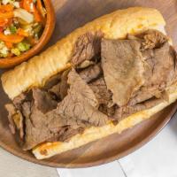 Italian Beef (Sandwich Only) · This sandwich comes deep only.