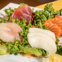 Sashimi Regular · Gluten free. 12 pieces assorted sashimi. * 
 
**Consuming raw or undercooked meats, poultry,...