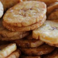 Plantain Chips · Fresh plantains tossed lightly in salt