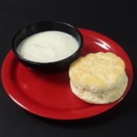 Biscuit & Gravy · Large Biscuit with Country Gravy