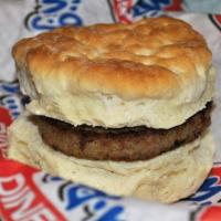 Sausage Biscuit · Fresh Grilled Sausage on a Country Biscuit