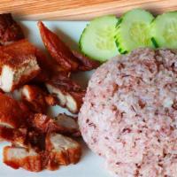 Pork Belly W/ Sticky Rice · 