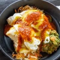 Breakfast Tamales · two house made chicken tamales topped with cheddar & mozzarella cheeses, two eggs over easy,...