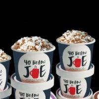 40 Below Joe · Each cup has a full shot of frozen espresso and flavored creamer. Like all Dippin' Dots, the...